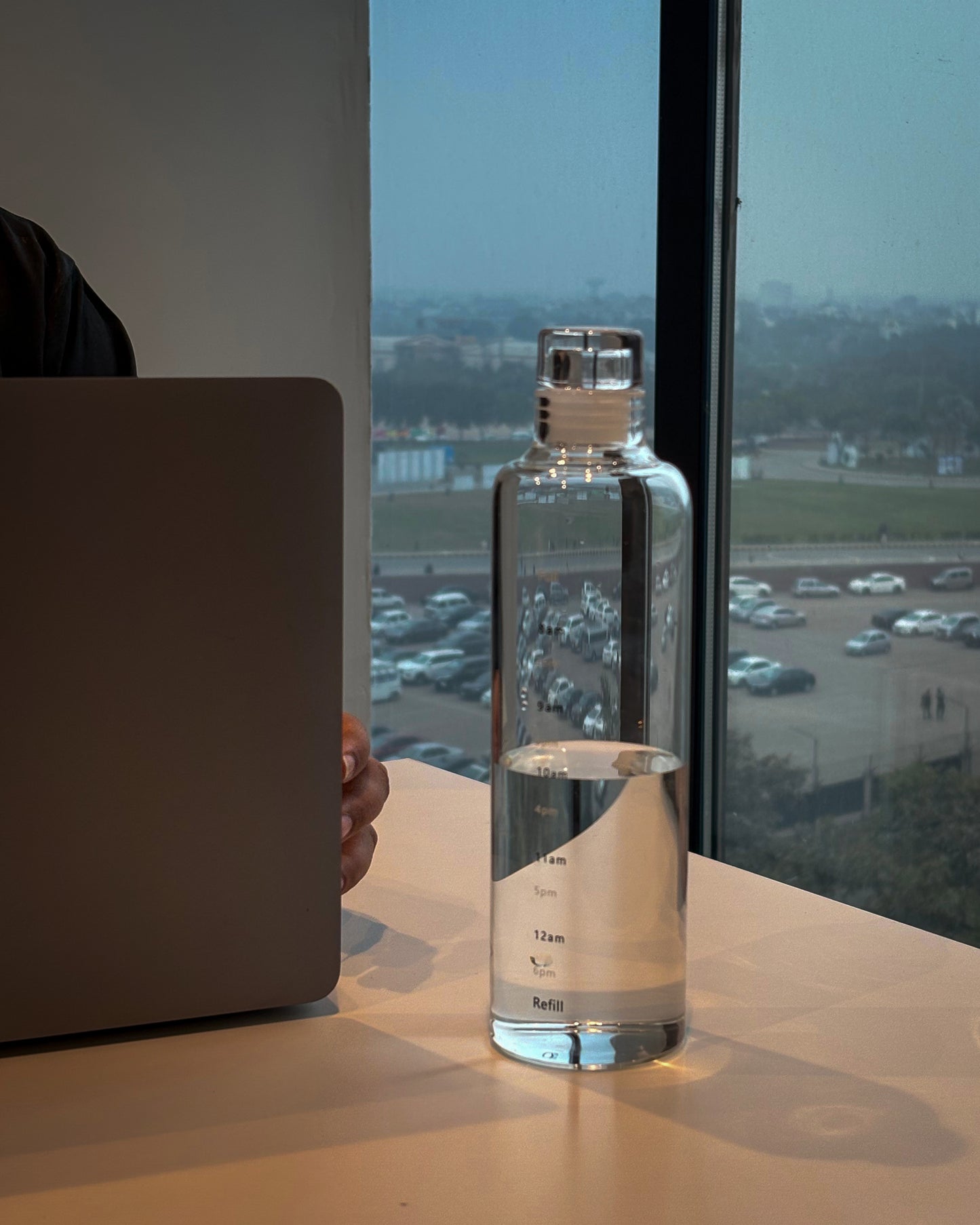 Glass Water Bottle