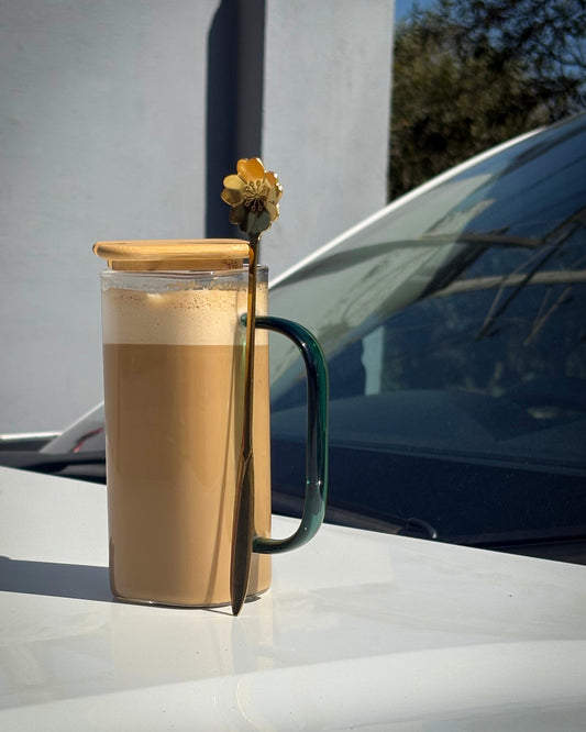 Square Glass Mug