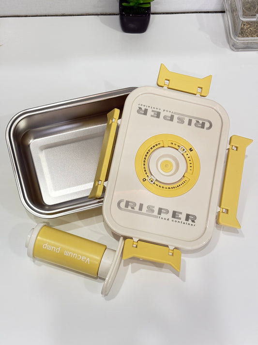 CRISPER Stainless Steel Vacuum Lunch Box