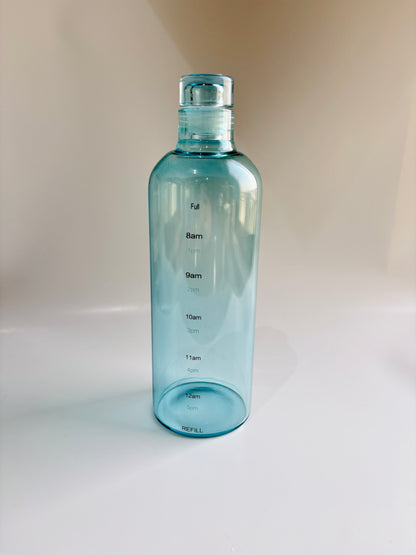 Glass Water Bottles with Gradient